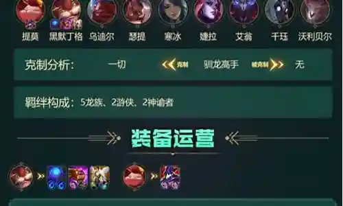 下棋阵容刺客搭配推荐插图