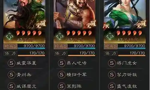 老牌强队阵容搭配插图