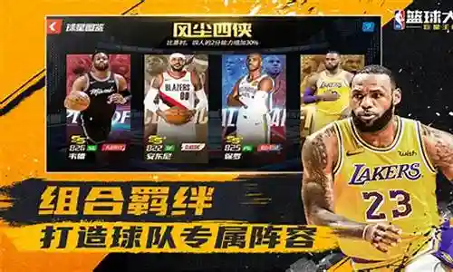 篮球大师库里阵容搭配图插图
