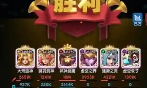 圣羽传说试炼阵容搭配插图