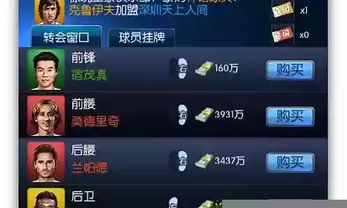 最佳阵容转会市场购买插图