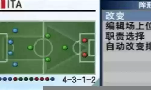 实况8 阵容设置插图