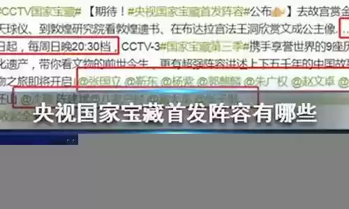 央视国家宝藏首发阵容插图