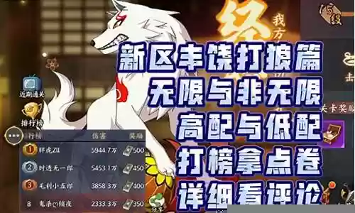 新手打狼阵容插图