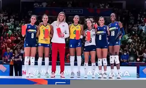 世界女排最佳阵容插图