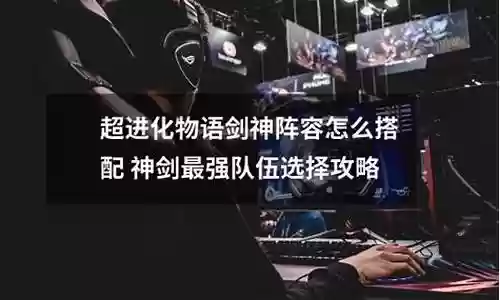 超进化物语剑神阵容插图