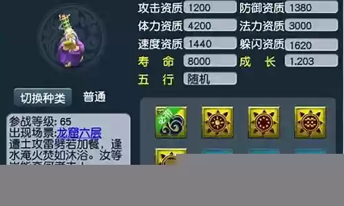 梦幻西游肉盾宝宝加敏耐还是敏血插图