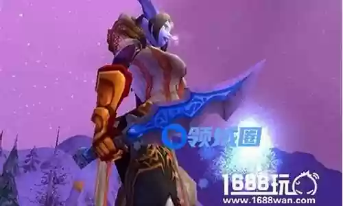 寒冰武器 魔兽插图
