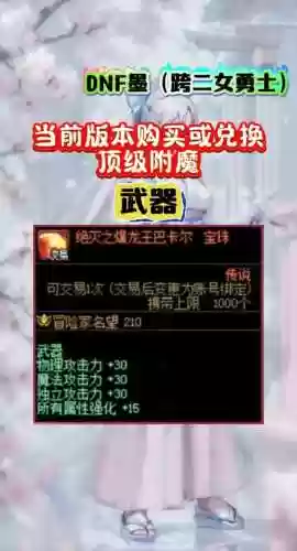附魔过技能宝珠的装备怎么买插图