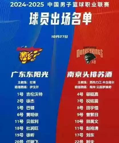 广东阵容名单插图