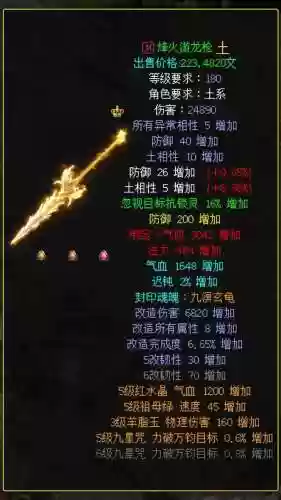 神级换装备属性插图