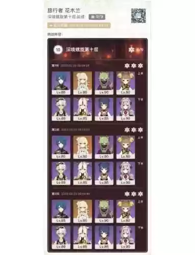 原神全阵容深渊阵容推荐插图1