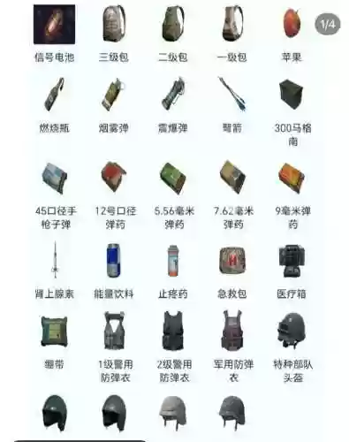吃鸡游戏中武器配置插图