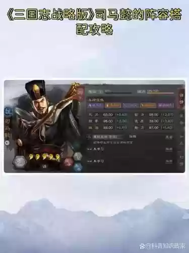 三国战争司马懿阵容搭配插图