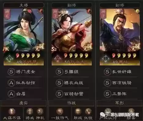 三国战略版巾帼阵容搭配插图1