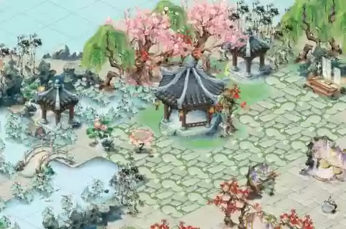 梦幻西游庭院4级装饰插图1