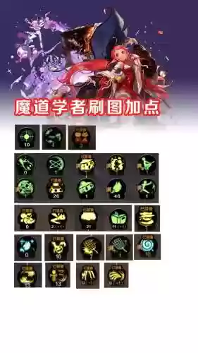 魔道学者50觉醒技能加点插图1