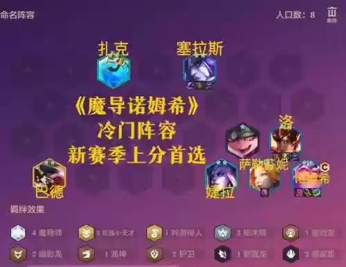 魔导冷门阵容搭配插图1