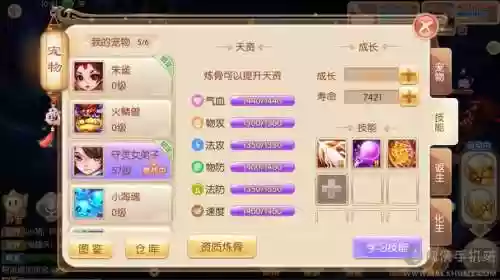 镇魔曲宝宝技能书领悟_1插图