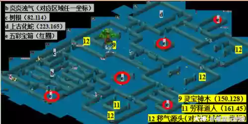 梦幻西游帮派地图图纸插图