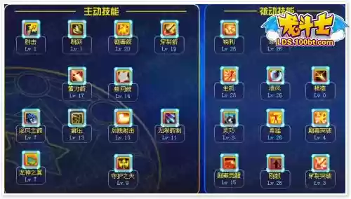 70级龙斗士技能加点插图