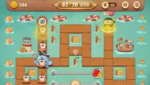 保卫萝卜3攻略码头60插图1