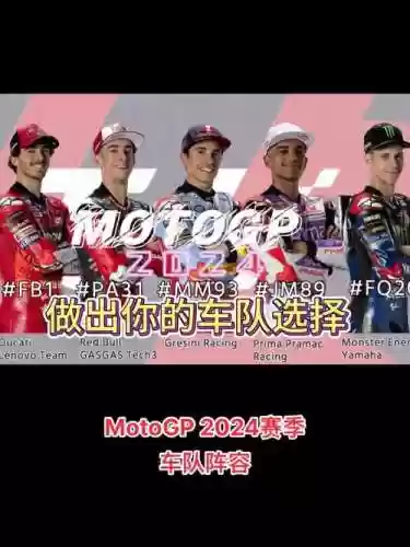 motogp车手阵容插图1