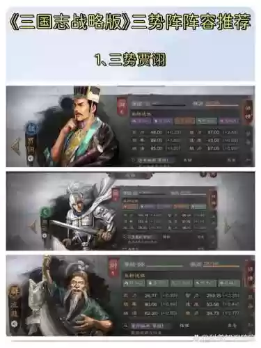 三式贾最强阵容搭配插图