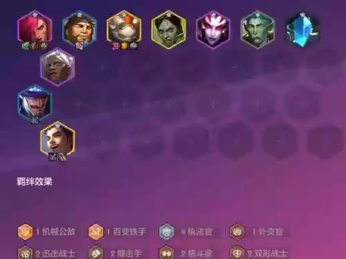 金铲铲之战执法阵容搭配插图1