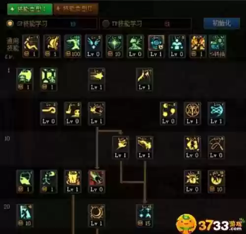 地下城与勇士男元素技能加点模拟器_1插图
