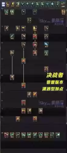 决战格斗技能加点插图
