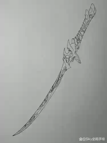 素描武器图片_1插图