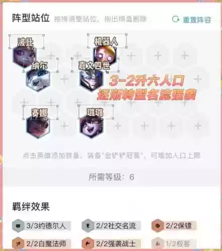 社交名流强袭战士阵容搭配插图1