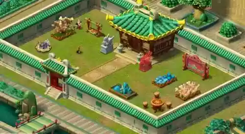 梦幻西游3级庭院门啥样子插图