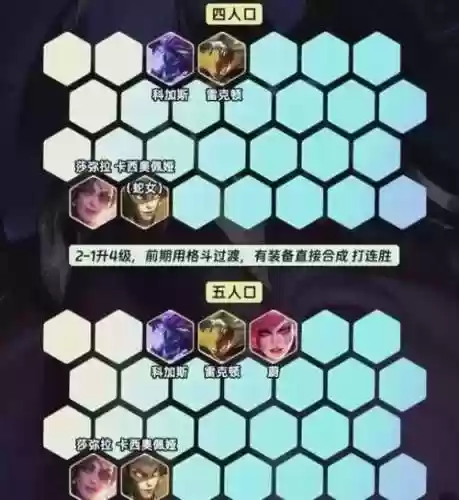 格斗阵容装备搭配插图