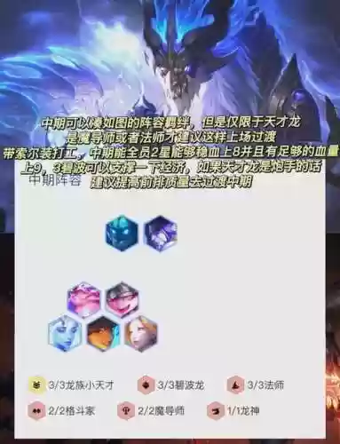 打龙神阵容插图