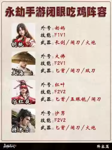 永劫无间阵容插图