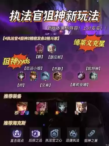 金铲铲之战执法阵容搭配插图