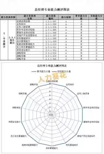 个人技能雷达图插图1
