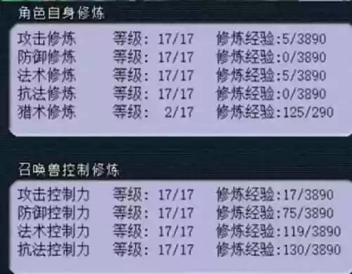 梦幻西游物防修炼效果插图