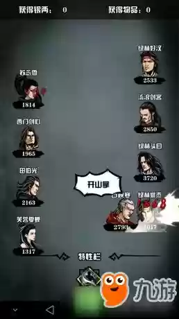 江湖风云录首发阵容搭配插图