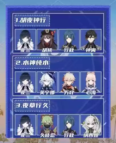 夜岚阵容搭配插图