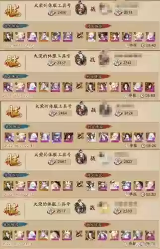 斗技阵容全部插图