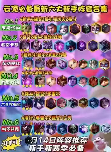 联盟手游排位上分阵容搭配插图