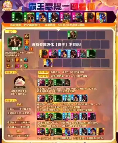 霸王流阵容插图