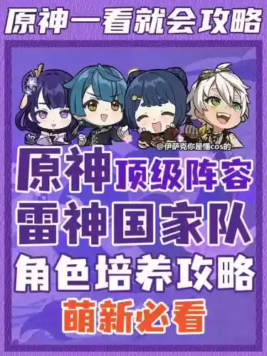 原神2.5雷神阵容搭配推插图1