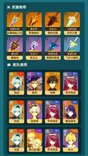 优菈阵容搭配九条_1插图