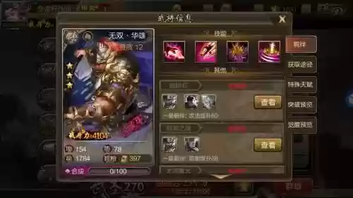 无双华雄阵容搭配插图