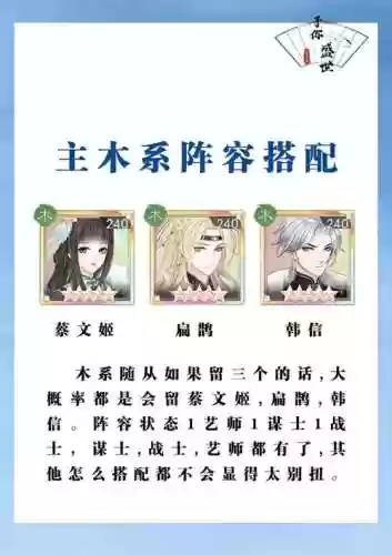 木系召唤阵容插图1