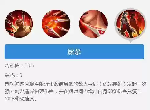 王者荣耀荆轲召唤技能插图1